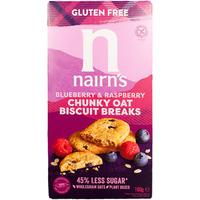 Nairn`s Havre & bringebærkjeks - 160 g