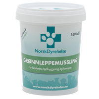 Norsk Dyrehelse Grønnleppemusling - 360 tabl.