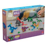 Plus-Plus Learn To Build Dinosaurs - 600 stk.