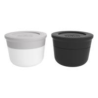 Monbento Temple S - Black Onyx / Grey Cotton - 2 stk.