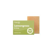Friendly Soap Lemongrass & Hemp - 95 g.