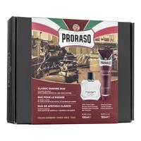 Proraso Classic Shaving Duo Coarse Beards Sandalwood Oil & Shea Butter