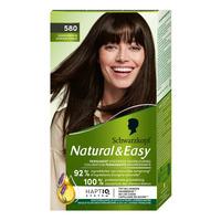 Schwarzkopf Natural & Easy 580 Mørk Fløyelsbrun