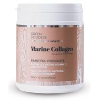 Green Goddes Collagen Chocolate inkl. B-complex, C-vitamin og sink - 250 g
