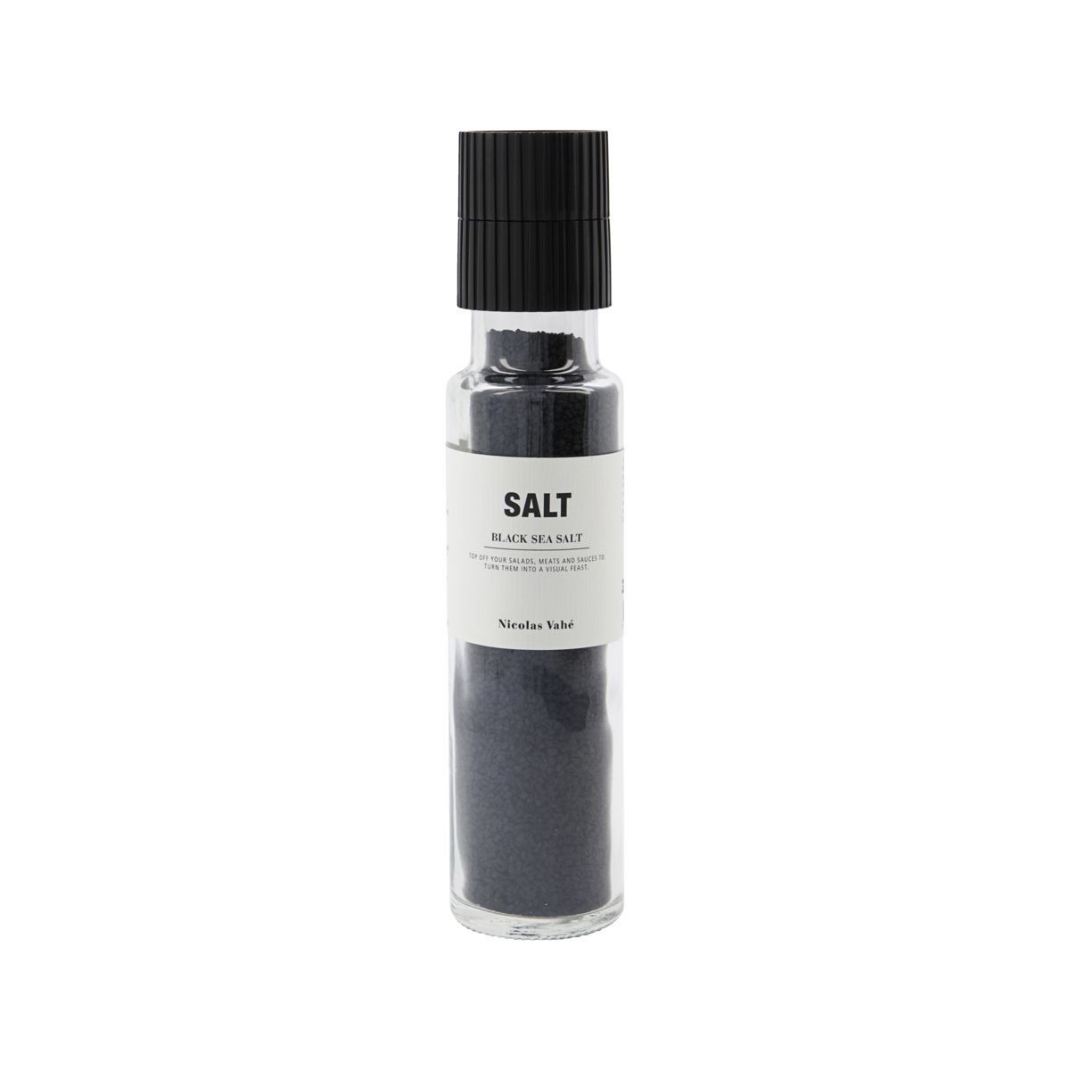Poivre Blanc Nicolas Vahé 175 G – Moulin En Verre Intégré, Saveur Fine & Délicate