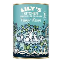 Lily´s Kitchen vådfoder, Puppy Recipe Turkey & Duck - 400g.