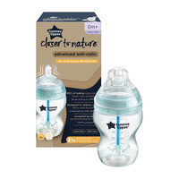 Tåteflaske mot kolikk fra Tommee Tippee med varmeføler – 260 ml