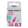 Tandex Flexi Mellomromsbørste - 6 stk. - 0,40 mm = PHD 0,7 Coral