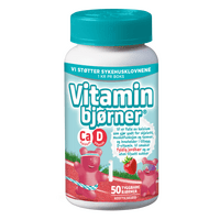 Vitaminbjørner Kalsium + D-vitamin - 50 stk
