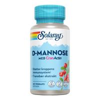 Solaray D-Mannose med CranActin - 60 kapsler
