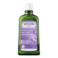 Weleda Lavender Relaxing Bath Milk - 200 ml.