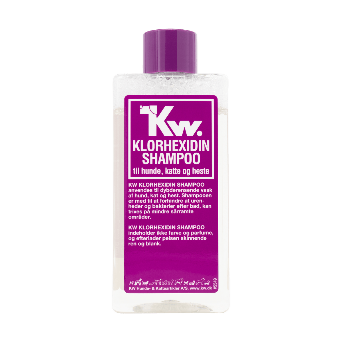 Kjøp KW Klorhexidin Shampoo hos Med24.no
