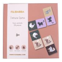 Filibabba Domino - Bondegårdsdyr