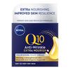 Nivea Q10 Anti-Wrinkle Extra Nourish Night Cream - 50 ml.