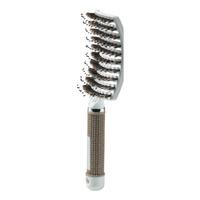 Yuaia Curved Paddle Brush Hvit - 1 stk.