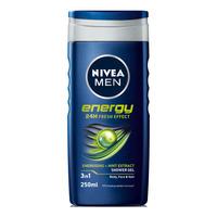 Nivea Men Energy Shower Gel - 250 ml.