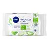 Nivea Naturally Good Cleansing Wipes - 25 stk.