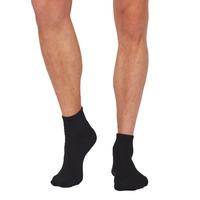 Boody Men's Low Cut Socks, svart - 39-45