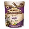 Carnilove Pouch Pate våtfôr m. vaktel & gule gulrøtter - 300 g