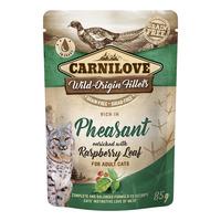 Carnilove Cat Pouch våtfôr m. fasan & bringebærblader - 85 g
