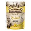 Carnilove Cat Pouch våtfôr til kattunger m. kanin - 85 g