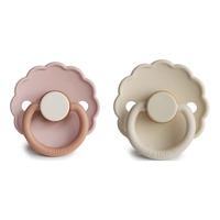 FRIGG Daisy Rund Latex Biscuit/Cream - Flere størrelser