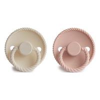 FRIGG Rope Rund Silikone Blush/Cream - Flere størrelser
