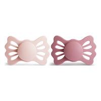FRIGG Lucky Symetrisk Silikone Blush/Cedar str. 2 - 2 stk.