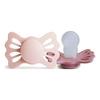 FRIGG Lucky Symetrisk Silikone Blush/Cedar str. 2 - 2 stk.