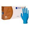 Abena Classic Engangshansker, Blå, Nitril, Pudderfri, Flere størrelser - 100 stk. - XL