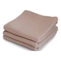 Mushie tøybleier Natural -  3 stk.