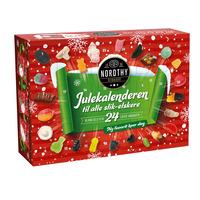 Nordthy Godteri Julekalender (Rød) - 1 stk.