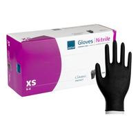 Abena Classic Protect Powder-Free Nitrile Gloves Black - 200 stk.