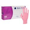 Abena Classic Sensitive Powder-Free Nitrile Gloves Pink - 100 stk.