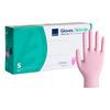 Abena Classic Sensitive Powder-Free Nitrile Gloves Pink - 100 stk. - S