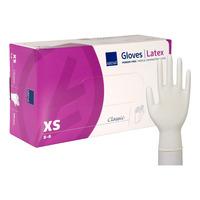 Abena Classic Powder-Free Latex Gloves Nature - 100 stk. - XS