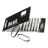 Blax Hårstrikker Sort - 8 stk.