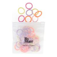 By Stær Mini Hårelastikker - Mix 17 - 50 stk.