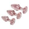 Baseks Pink Glitter Butt Plug Set