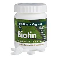 DFI Biotin 6000 mcg. - 90 tabletter