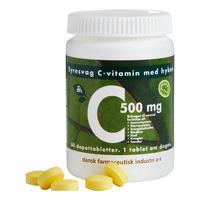 DFI C-vitamin med nype, 500 mg. - 60 tabletter