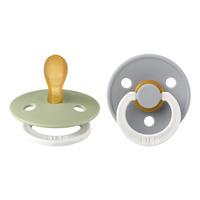 BIBS Colour Latex Symmetrical Sage GLOW/Cloud GLOW - Flere størrelser