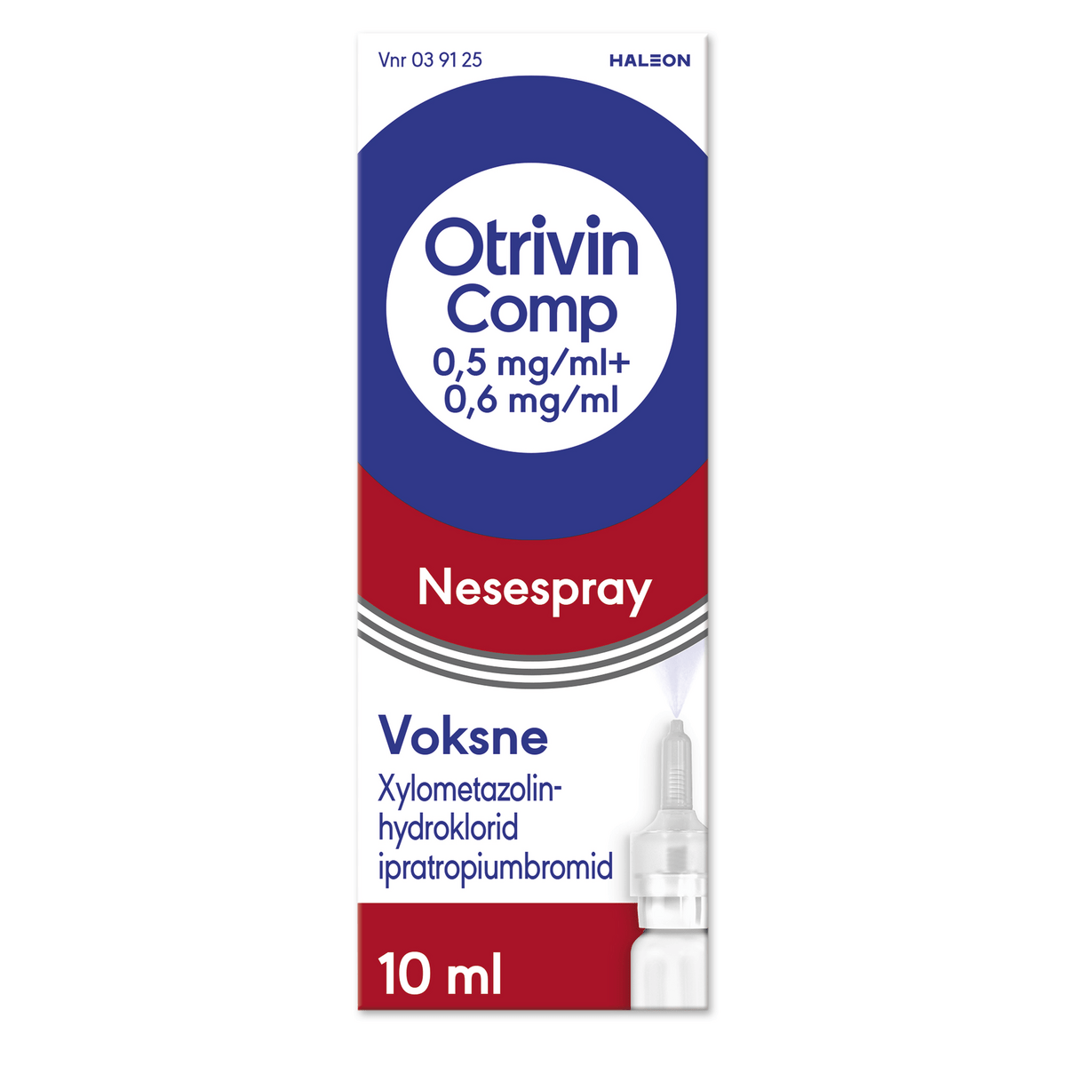 Kjøp Otrivin Comp nesespray 10 ml hos Med24.no