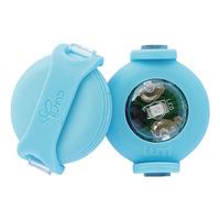 Curli Luumi lampe LED cyan - 2 stk.