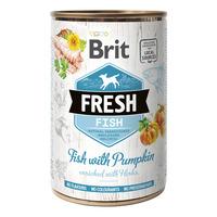 Brit Fresh våtfôr fisk m. gresskar - 400 g.