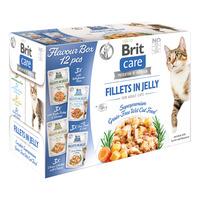Brit Care Cat diverse smaksboks, 4 varianter i saus - 12 stk.