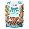 Brit RAW TREAT Skin & Coat, fisk & kylling - 40 g.