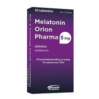 Melatonin Orion 5 mg - 10 tabletter