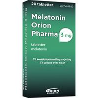 Melatonin Orion 3 mg - 20 tabletter