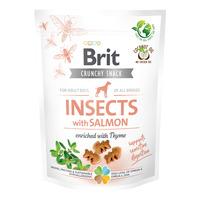 Brit Care Crunchy Cracker Insects m. laks - 200 g.